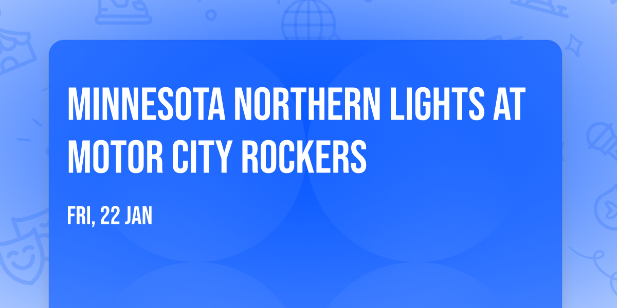 Minnesota Northern Lights at Motor City Rockers