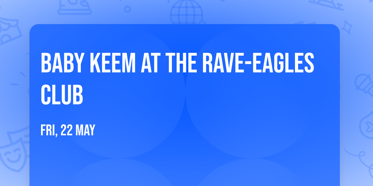 Baby Keem at The Rave-Eagles Club