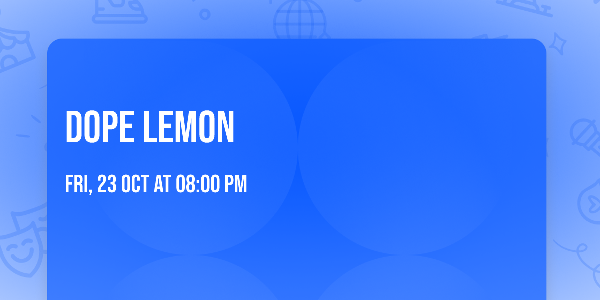 Dope Lemon