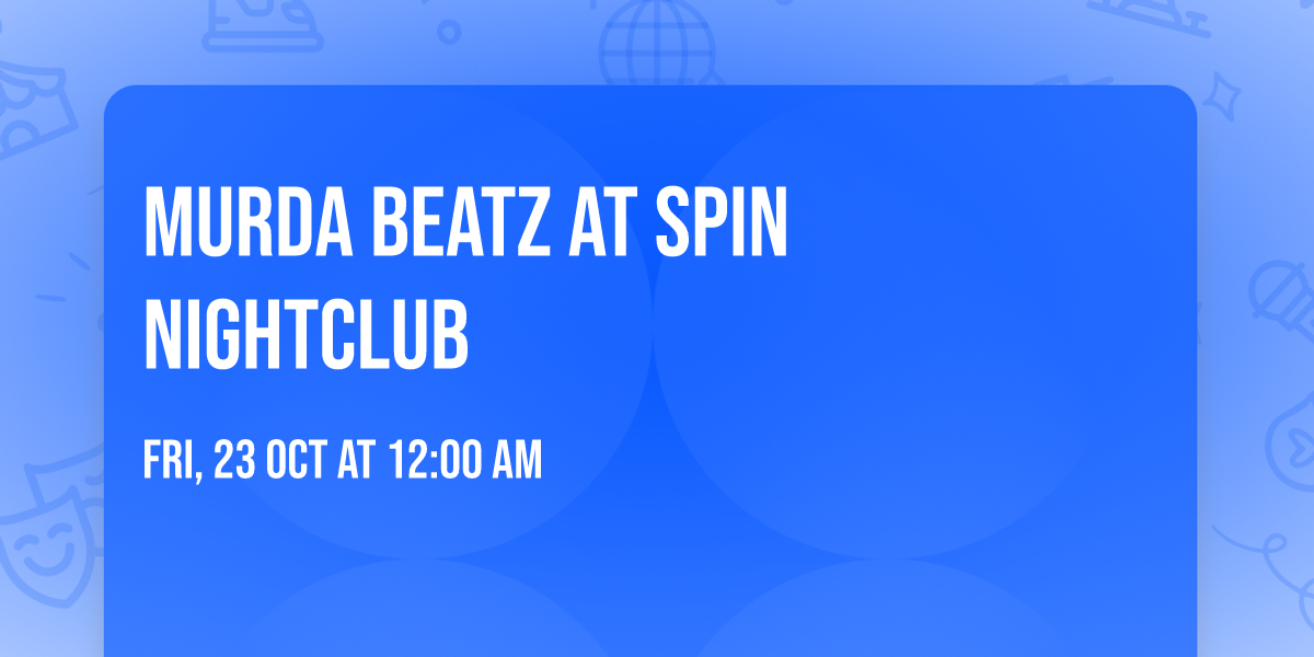 Murda Beatz at Spin Nightclub