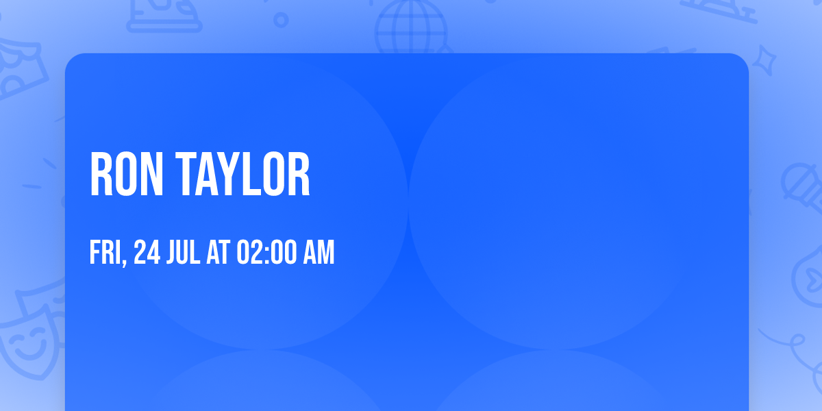 Ron Taylor