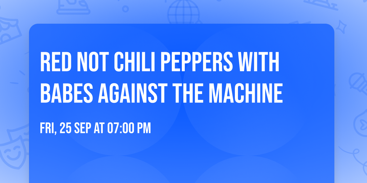 Red Not Chili Peppers with Babes Against The Machine