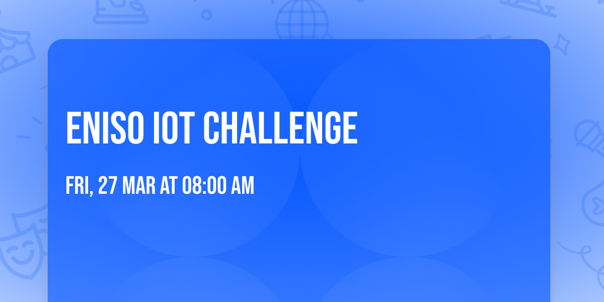 ENISo IoT Challenge