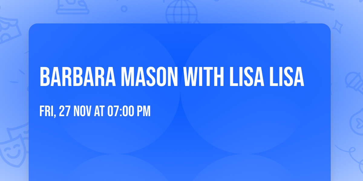 Barbara Mason with Lisa Lisa