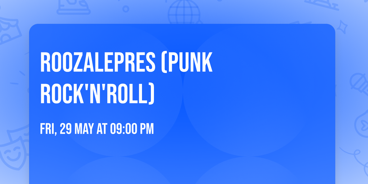 ROOZALEPRES (punk rock'n'roll)