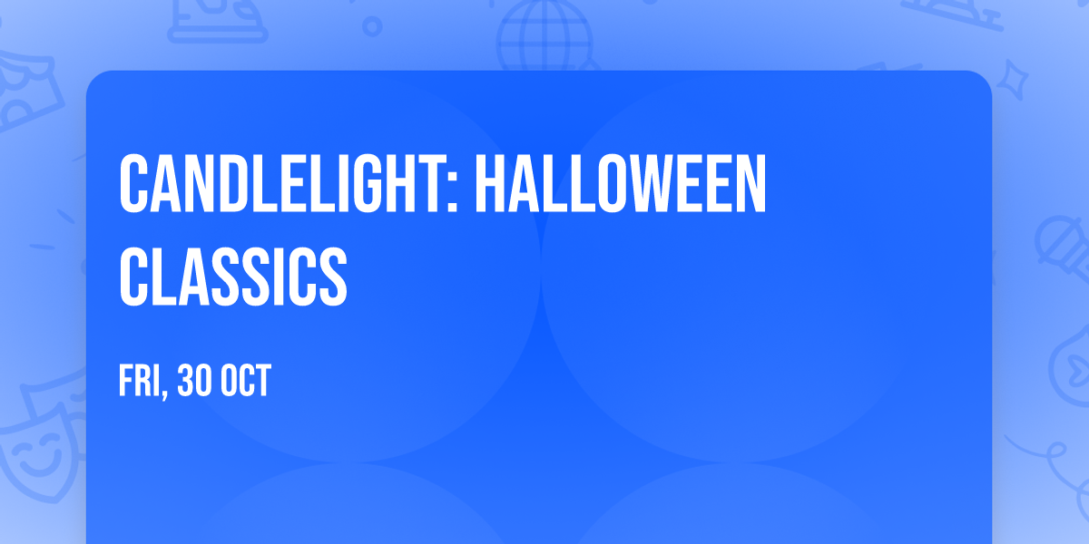 Candlelight: Halloween Classics