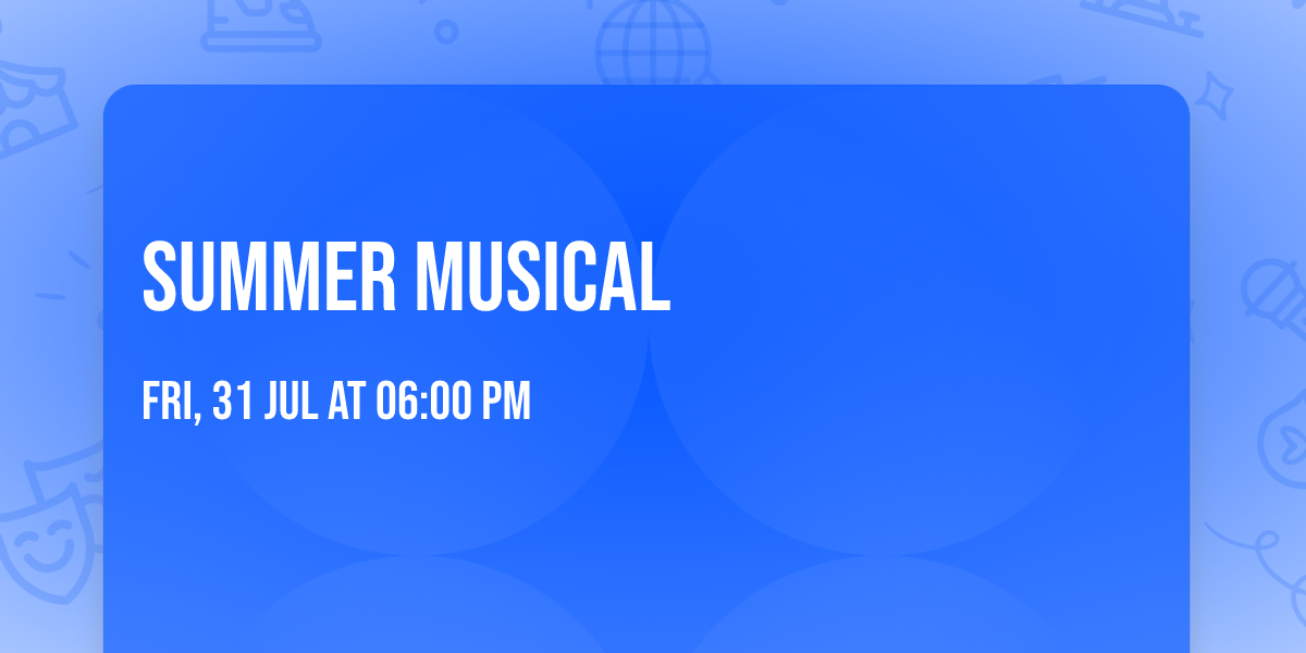 Summer Musical