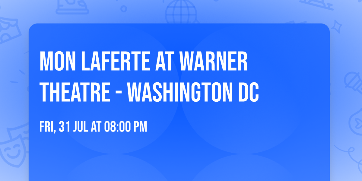 Mon Laferte at Warner Theatre - Washington DC