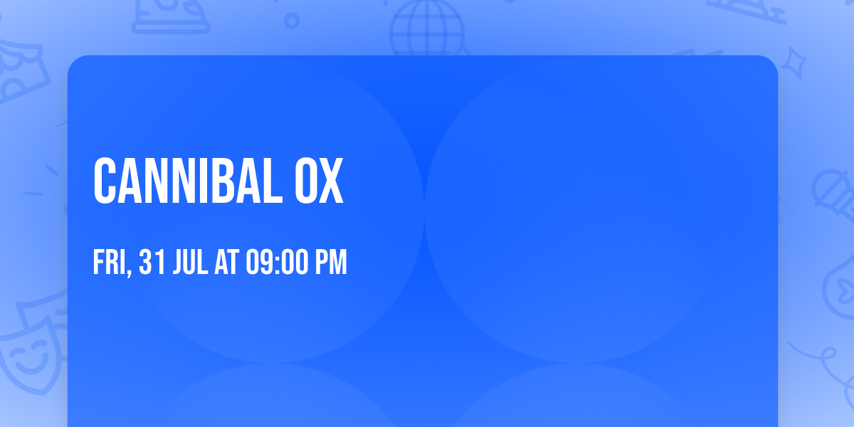 Cannibal Ox