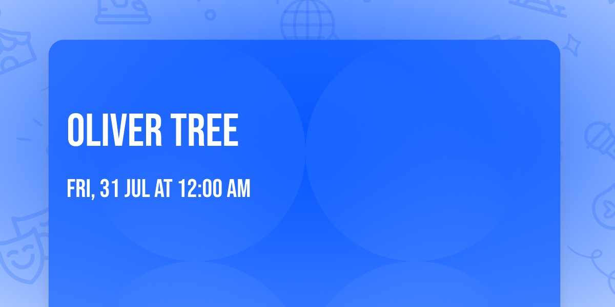 Oliver Tree