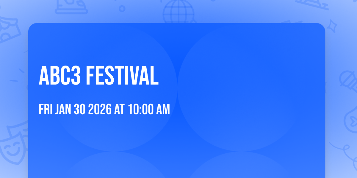 ABC3 Festival 