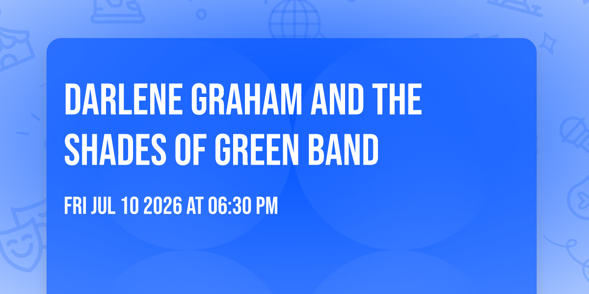 Darlene Graham and the Shades of Green Band