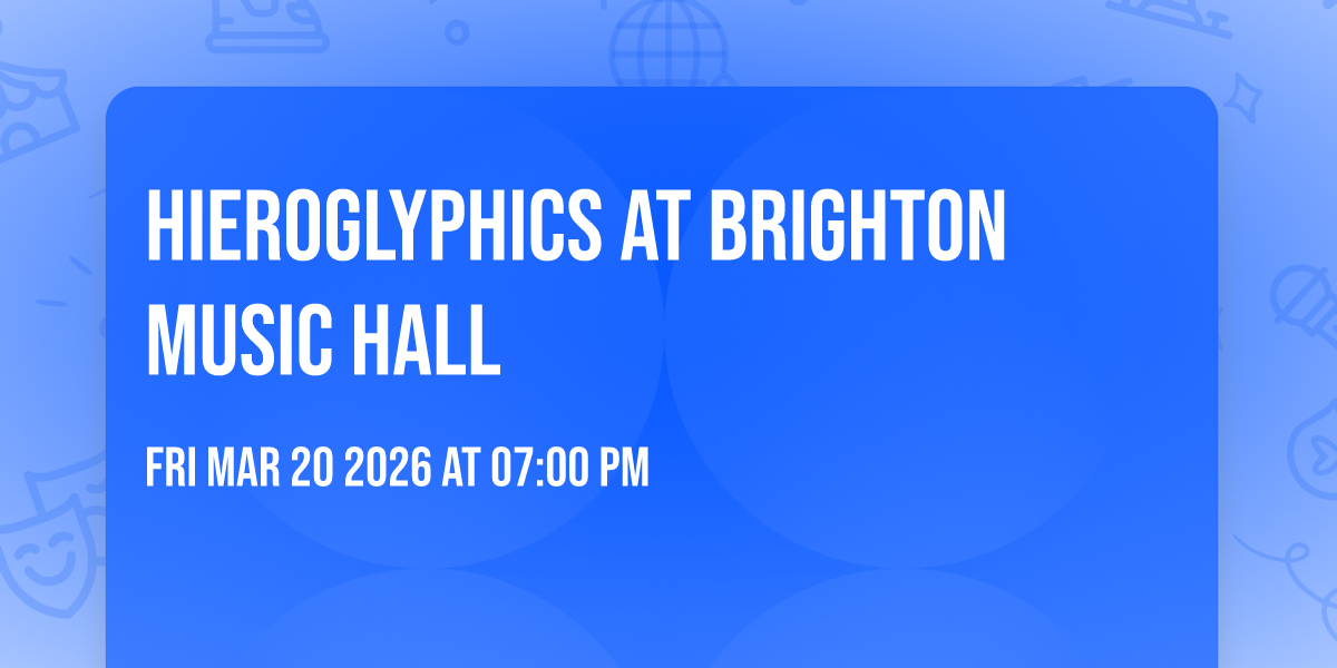 Hieroglyphics at Brighton Music Hall