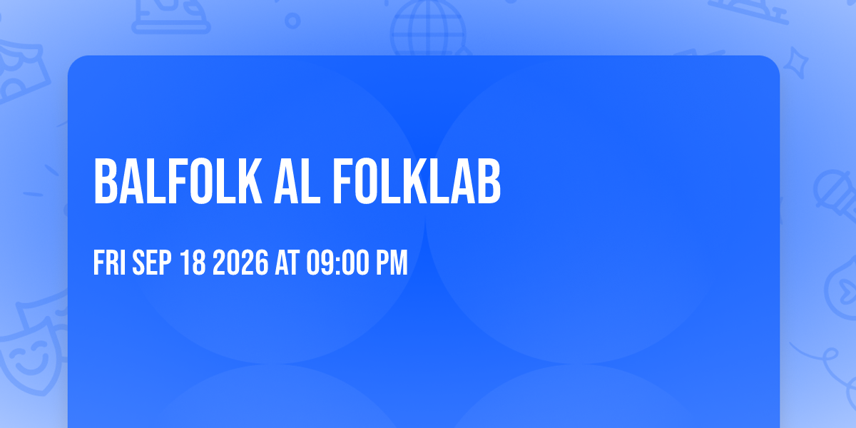 Balfolk al FolkLab