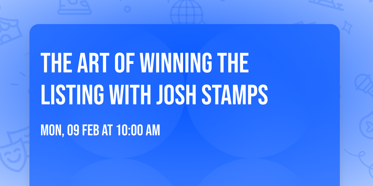 The Art of Winning the Listing with Josh Stamps