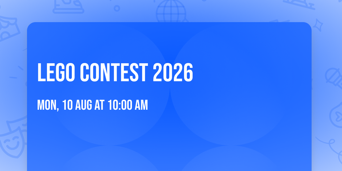 LEGO Contest 2026