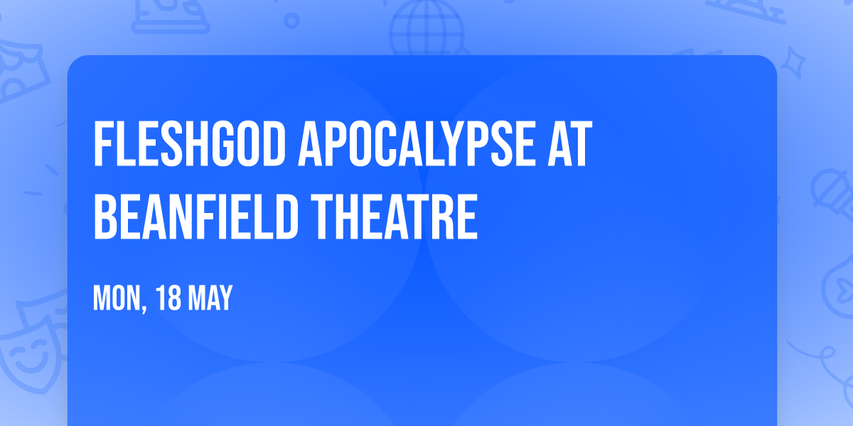 Fleshgod Apocalypse at Beanfield Theatre