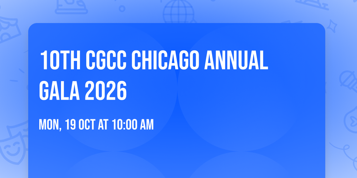 10th CGCC Chicago Annual Gala 2026