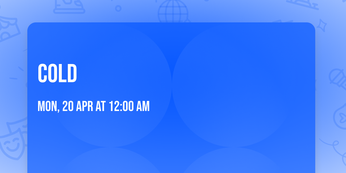 Cold