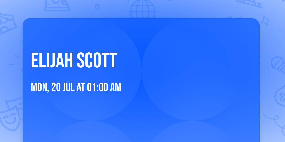 Elijah Scott
