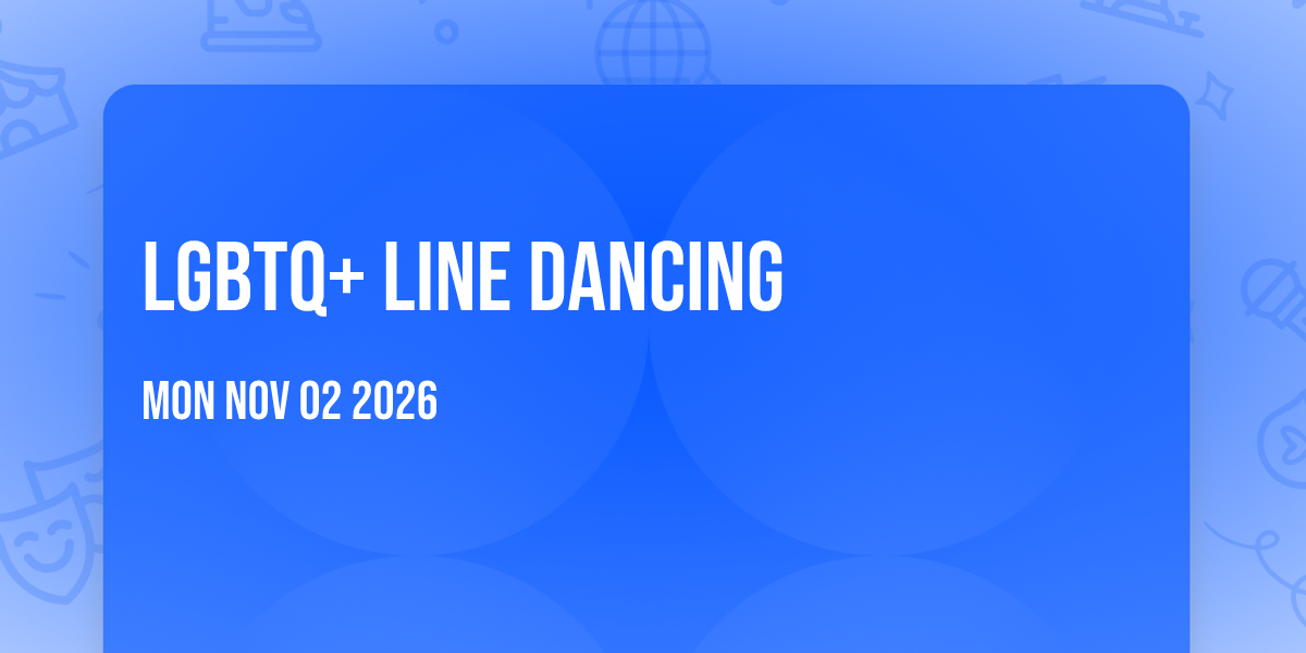 LGBTQ+ Line Dancing