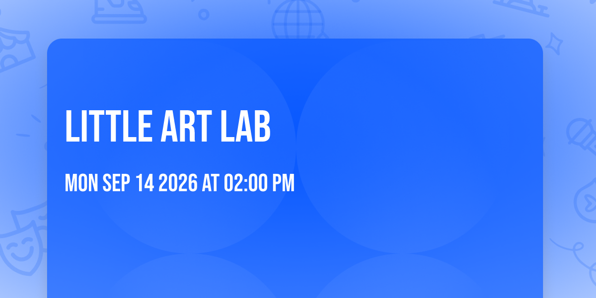 Little Art Lab