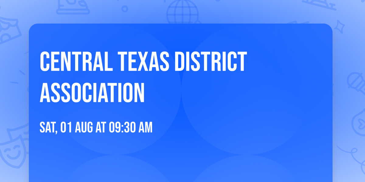Central Texas District Association