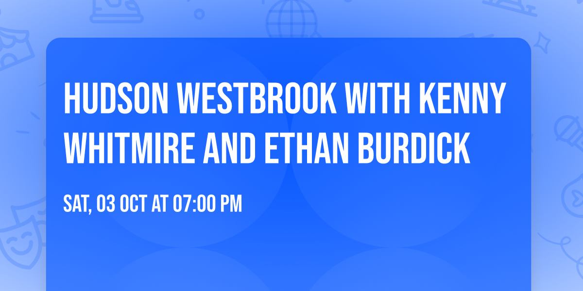 Hudson Westbrook with Kenny Whitmire and Ethan Burdick