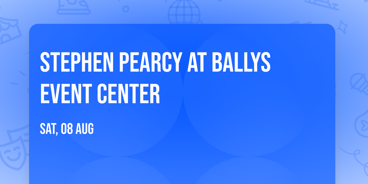 Stephen Pearcy at Ballys Event Center