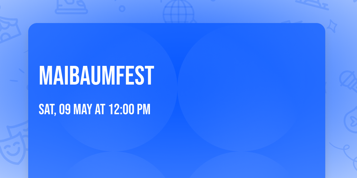 Maibaumfest