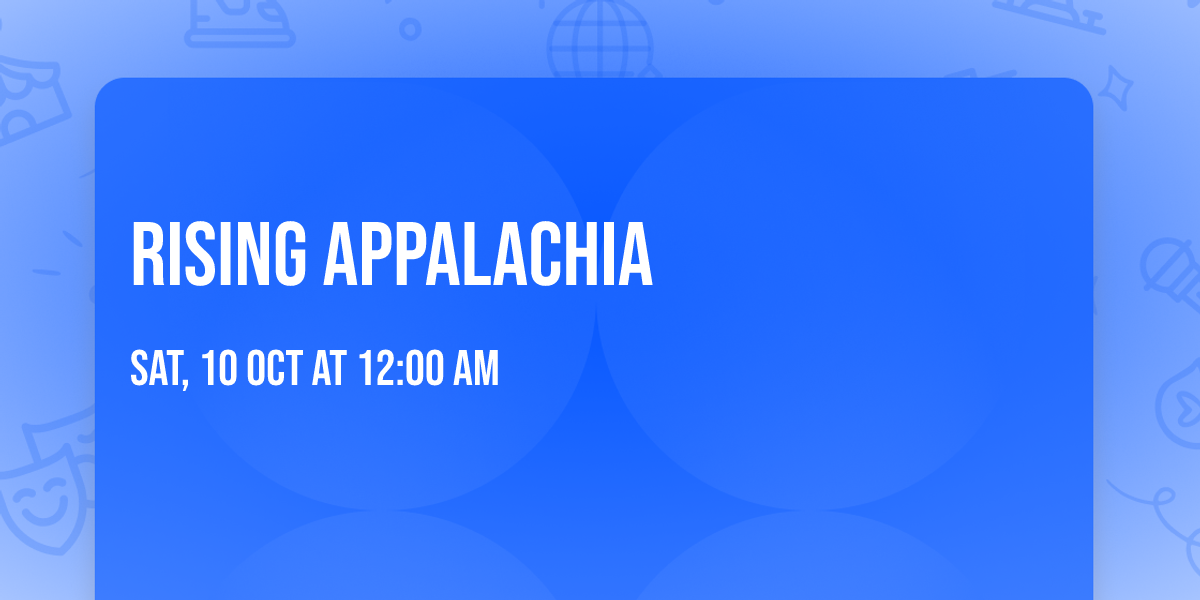 Rising Appalachia