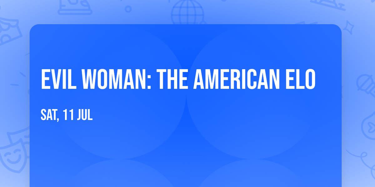 Evil Woman: The American ELO