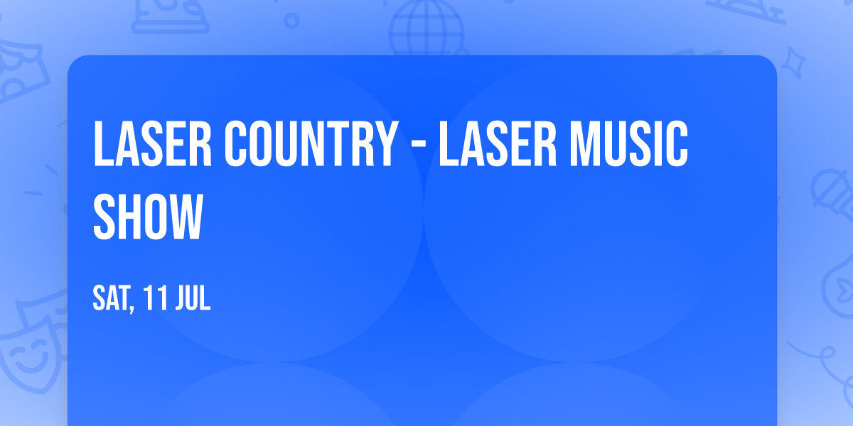 Laser Country - Laser Music Show