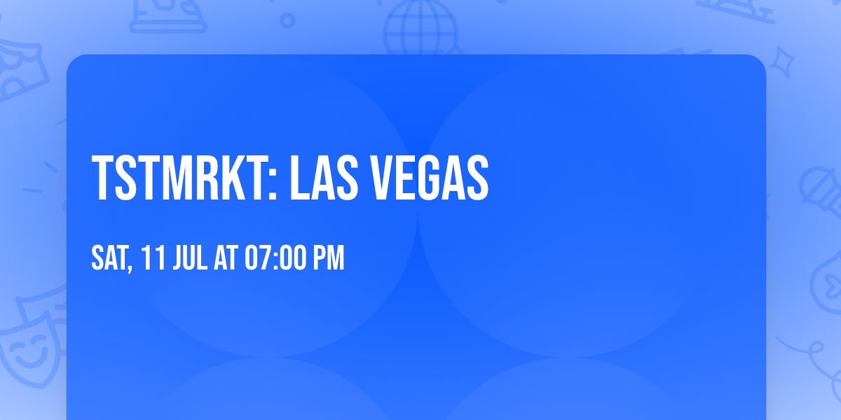 TSTMRKT: Las Vegas