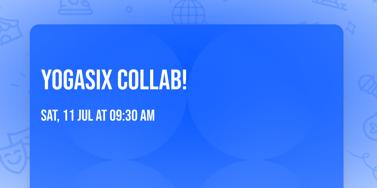 Yogasix Collab!