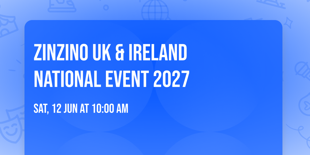 Zinzino UK & Ireland National Event 2027