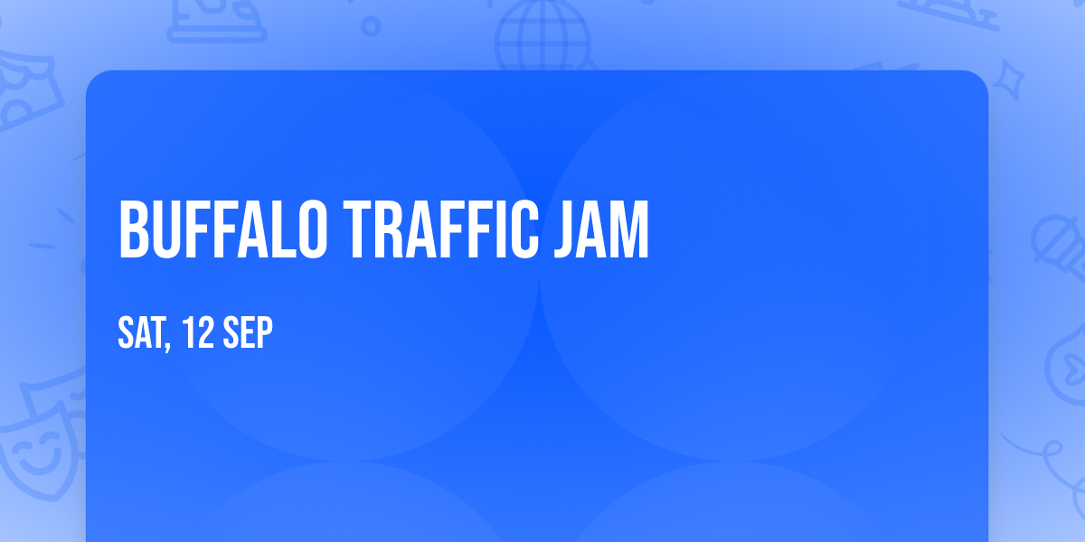 Buffalo Traffic Jam