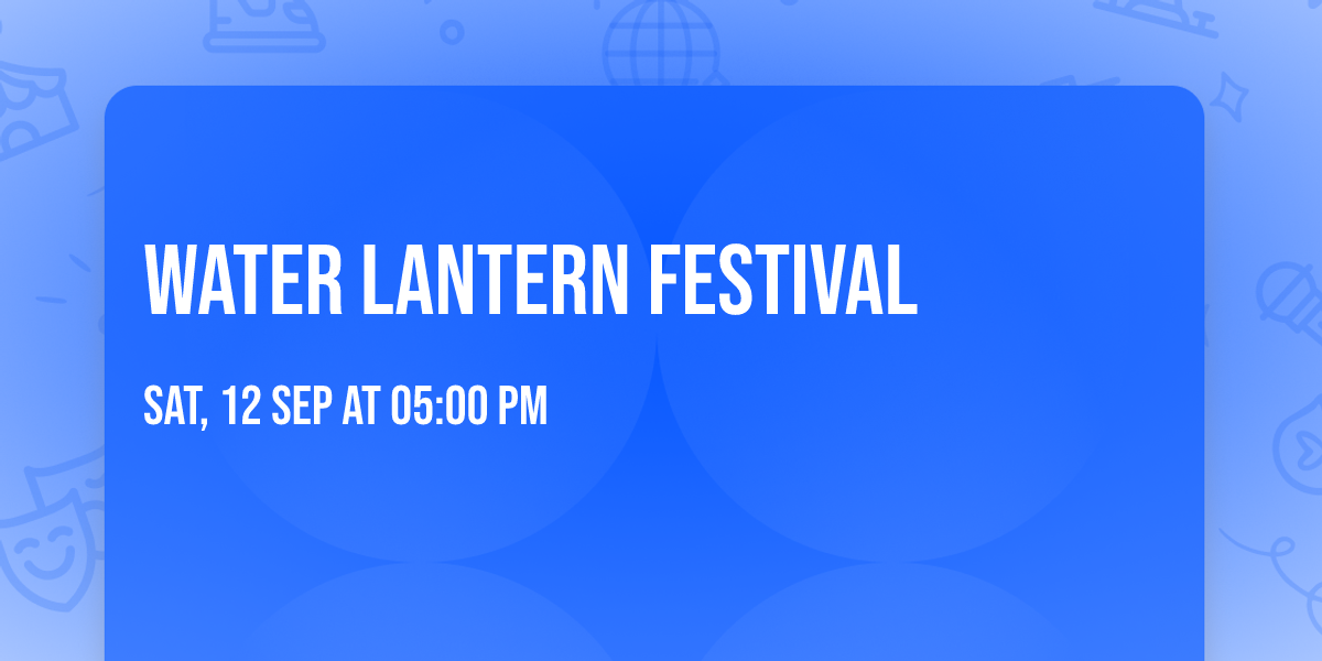 Water Lantern Festival