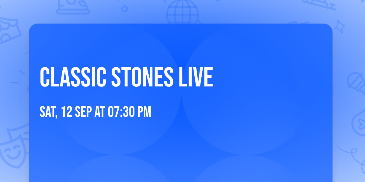 Classic Stones Live