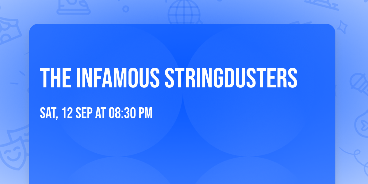 The Infamous Stringdusters
