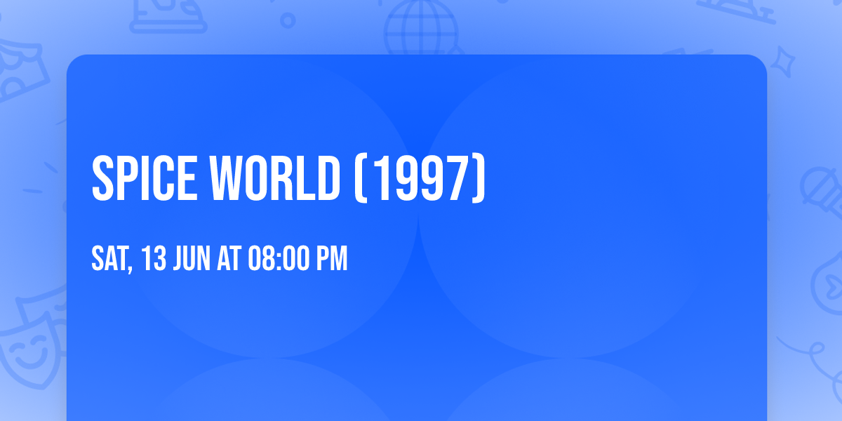 SPICE WORLD (1997)