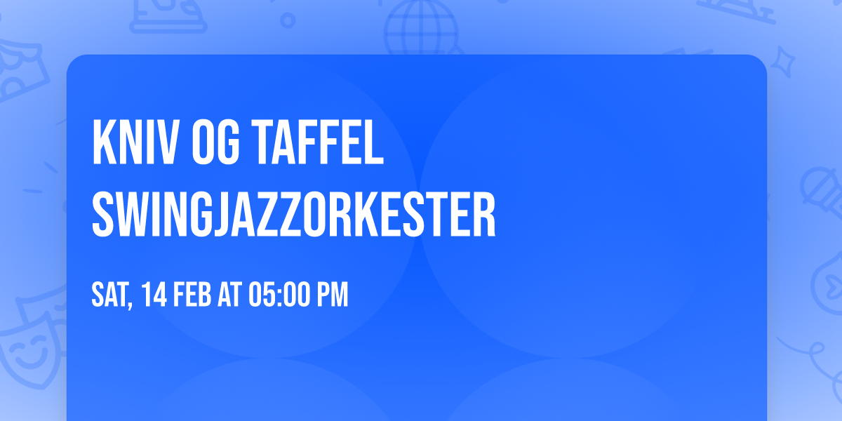 Kniv og Taffel Swingjazzorkester 