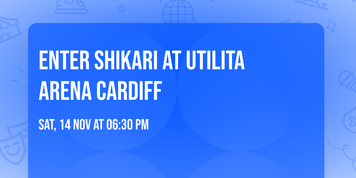 Enter Shikari at Utilita Arena Cardiff