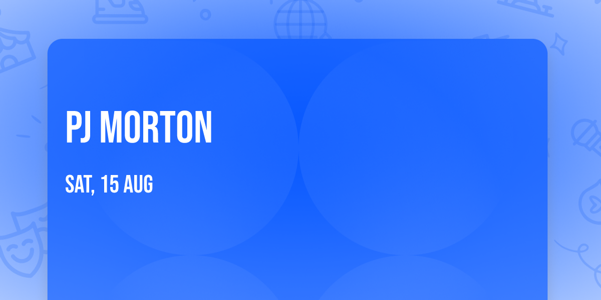 PJ Morton