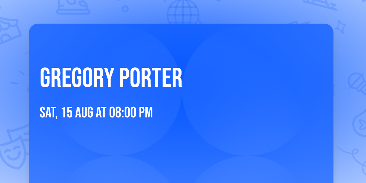 Gregory Porter