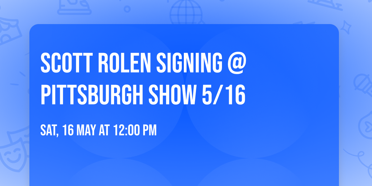 Scott Rolen Signing @ Pittsburgh Show 5\/16