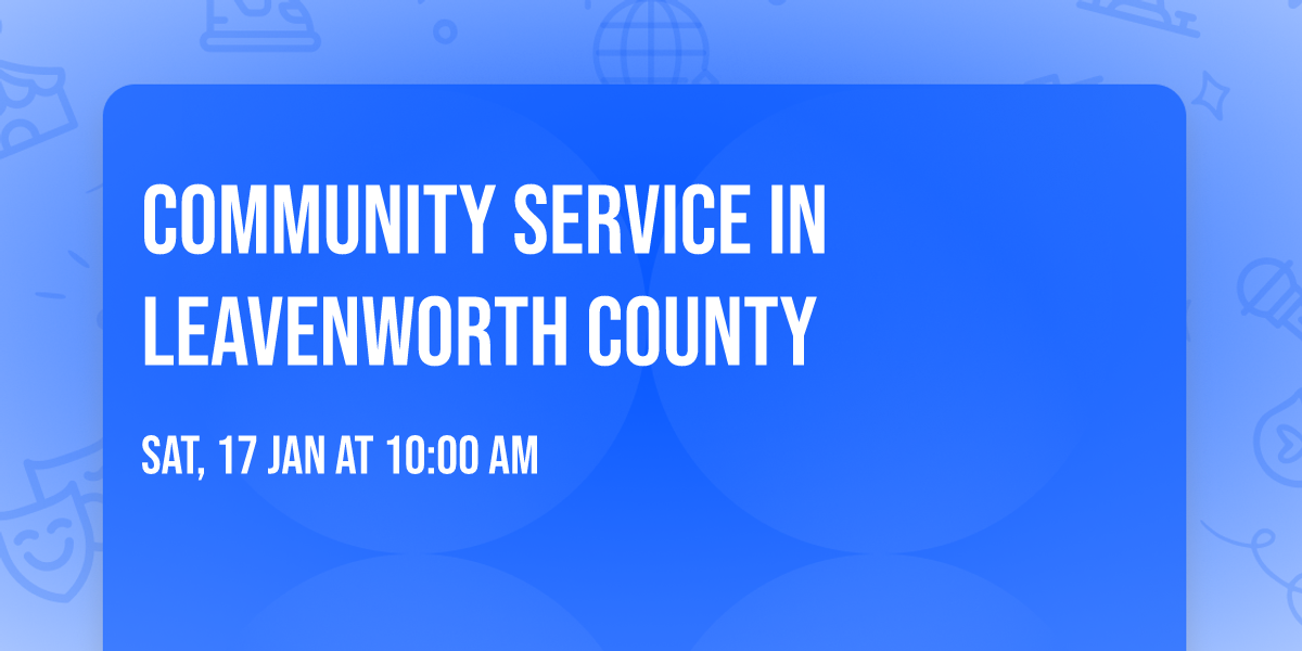 Community Service in Leavenworth County