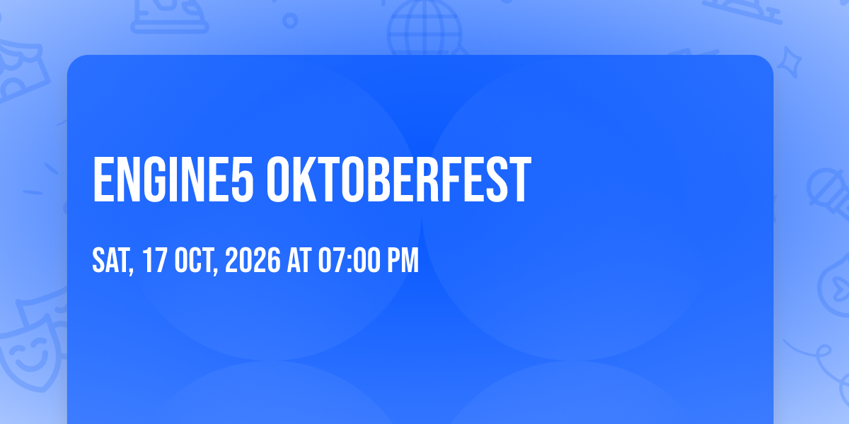 Engine5 Oktoberfest, Bethpage Engine Co.5 Oktoberfest 2026, 17 October ...