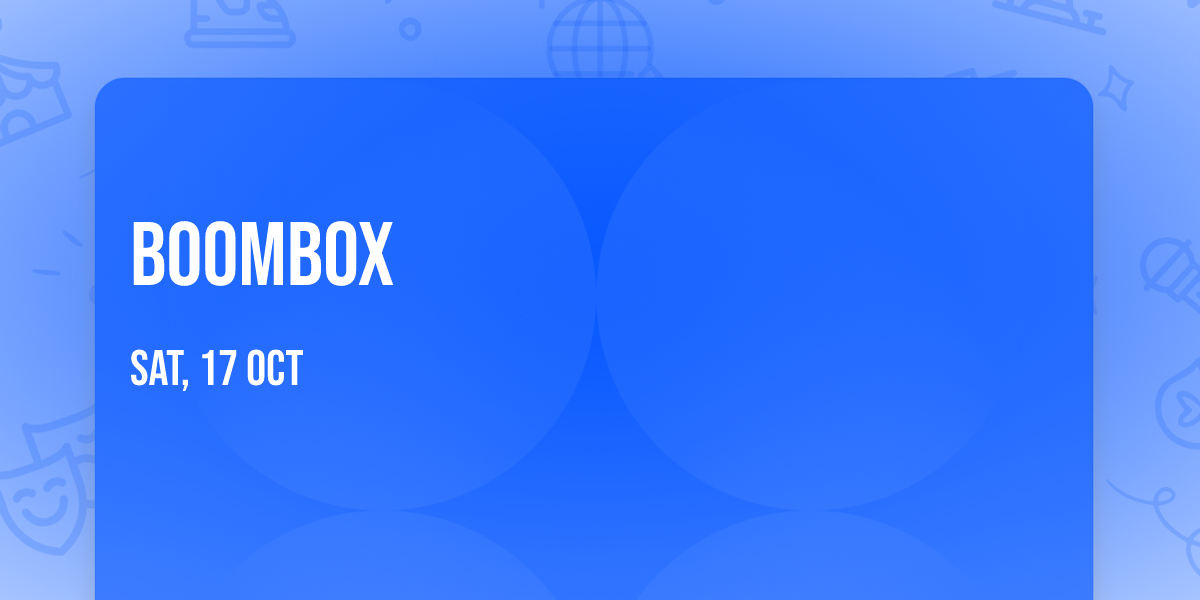 Boombox