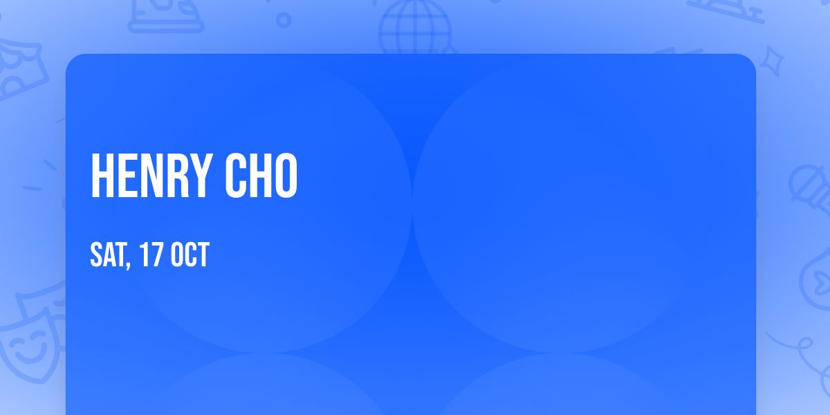 Henry Cho